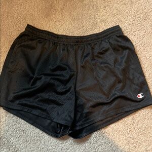Champion Black Athletic Performance Shorts